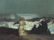 Winslow Homer A Summer Night (san39) oil on canvas